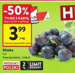 Intermarche Śliwka 1 kg Intermarche oferta