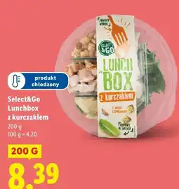 Lidl Danie gotowe Lunchbox z kurczakiem Select&Go oferta