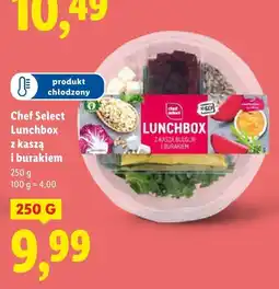 Lidl Danie gotowe Lunchbox z kaszą i burakiem Chef Select oferta