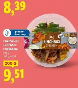 Lidl Danie gotowe Lunchbox z kebabem Chef Select oferta