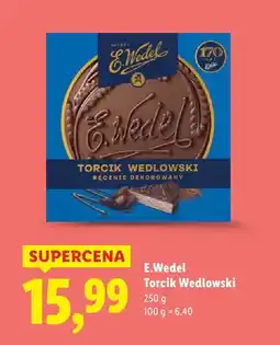 Lidl Torcik wedlowski E.Wedel 250g oferta