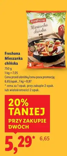 Lidl Mieszanka chińska Freshona oferta