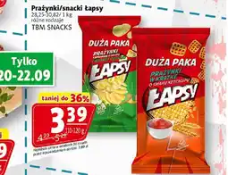 Prim Market Prażynki/snacki Łapsy TBM SNACKS oferta