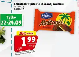 Prim Market Herbatniki w polewie kakaowej Maltanki BAHLZEN oferta