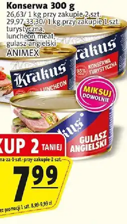 Prim Market Konserwa gulasz angielski Animex oferta