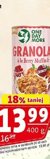 Prim Market Granola One Day More berry muffin Melvit oferta