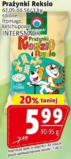 Prim Market Prażynki Reksio Intersnack oferta