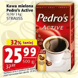 Prim Market Kawa mielona Pedro's Active Strauss oferta