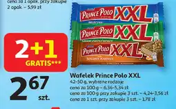 Auchan Wafelek Prince Polo XXL oferta
