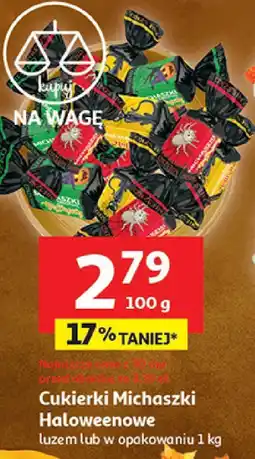 Auchan Cukierki Michaszki Halloweenowe Auchan oferta