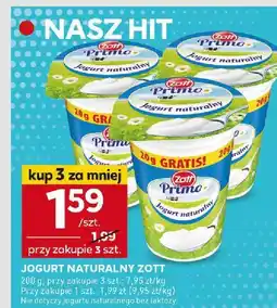 Stokrotka Jogurt naturalny Zott Prima oferta
