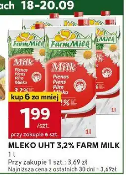 Stokrotka Mleko UHT 3,2% Farm Milk oferta
