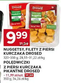 Stokrotka Nuggetsy, filety z piersi kurczaka Drosed oferta
