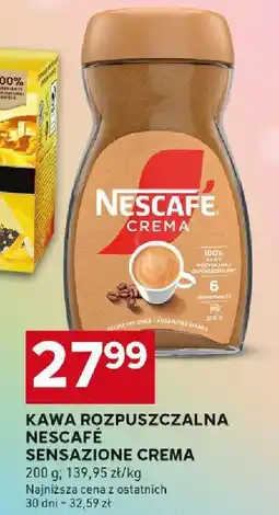 Stokrotka Kawa rozpuszczalna Nescafe Sensazione Crema oferta
