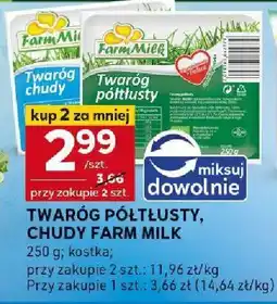 Stokrotka Twaróg półtłusty Farm Milk oferta