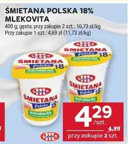 Stokrotka Śmietana polska 18% Mlekovita oferta