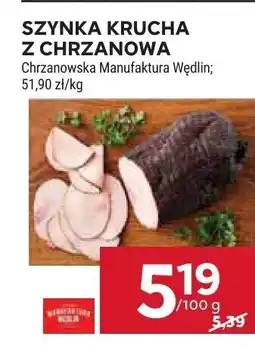 Stokrotka Szynka krucha z Chrzanowa Chrzanowska Manufaktura Wędlin oferta