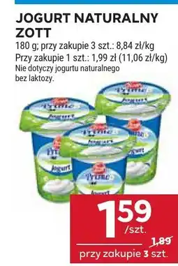 Stokrotka Jogurt naturalny Zott oferta