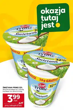 Stokrotka Śmietana Primo 12% Zott oferta