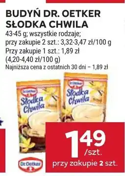Stokrotka Budyń Dr. Oetker Słodka Chwila oferta