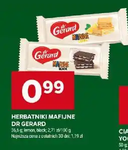 Stokrotka Herbatniki maślane Dr Gerard vanilla/black oferta