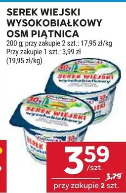 Stokrotka Serek wiejski wysokobiałkowy OSM Piątnica oferta