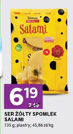Stokrotka Ser żółty Salami Spomlek oferta