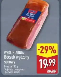 ALDI Boczek Wędliniarnia oferta