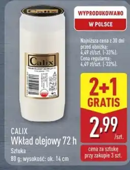 ALDI Wkład olejowy Calix oferta