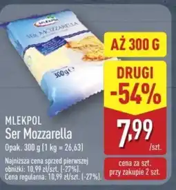 ALDI Mozzarella Mlekpol oferta