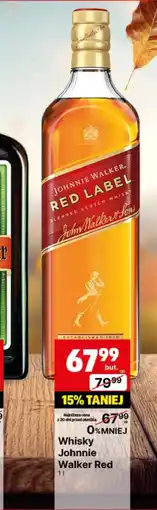 Delikatesy Centrum Whisky Johnnie Walker oferta