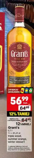 Delikatesy Centrum Whisky Grant's oferta