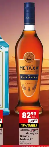 Delikatesy Centrum Brandy Metaxa oferta