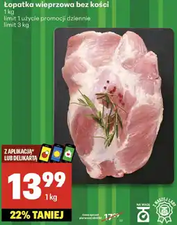 Delikatesy Centrum Łopatka bez kości oferta