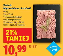 Lidl Mięso mielone Rzeźnik oferta