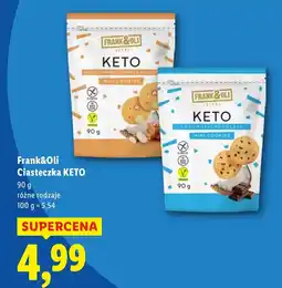 Lidl Ciasteczka Frank & Oli oferta