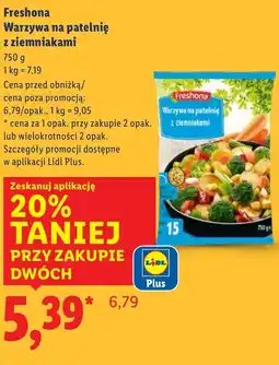 Lidl Warzywa na patelnie Freshona oferta