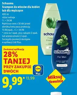 Lidl Szampon Schauma oferta