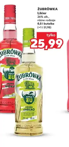 Kaufland Likier Żubrówka oferta