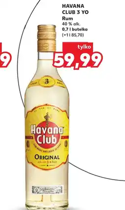 Kaufland Rum Havana Club oferta