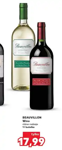 Kaufland Wino Beauvillon oferta