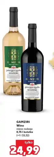 Kaufland Wino Gamziri oferta