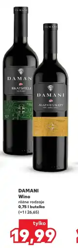 Kaufland Wino Damani oferta