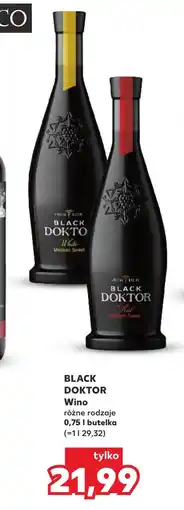 Kaufland Wino Black Doktor oferta