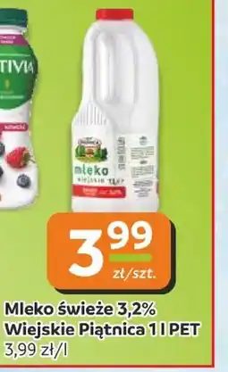 Gama Mleko świeże 3,2% Wiejskie Piątnica oferta