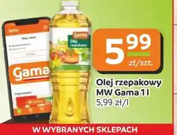 Gama Olej rzepakowy MW Gama oferta