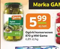 Gama Ogórki konserwowe MW Gama oferta