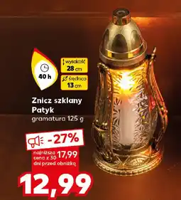 Kaufland Znicz szklany Patyk oferta