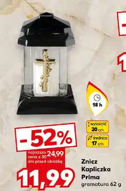 Kaufland Znicz szklany Drzewo oferta