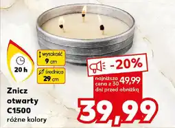 Kaufland Znicz otwarty C1500 oferta